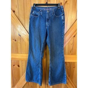 Vtg Silver Jeans Flare Med Wash Made In Canada Size 30(0529) measurements 27x29